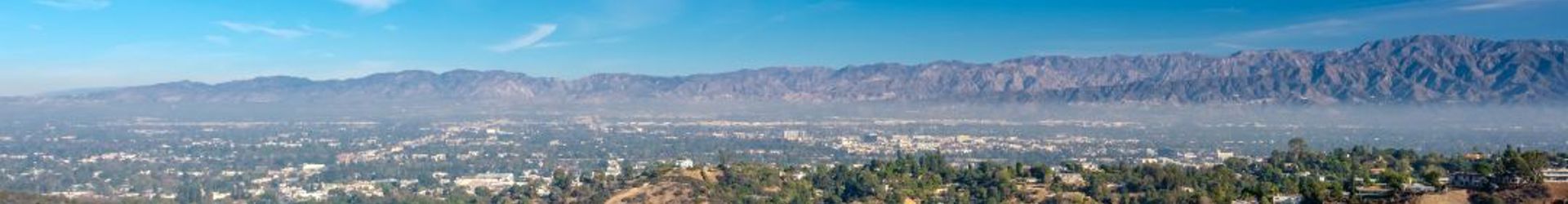 Tarzana City Skyline